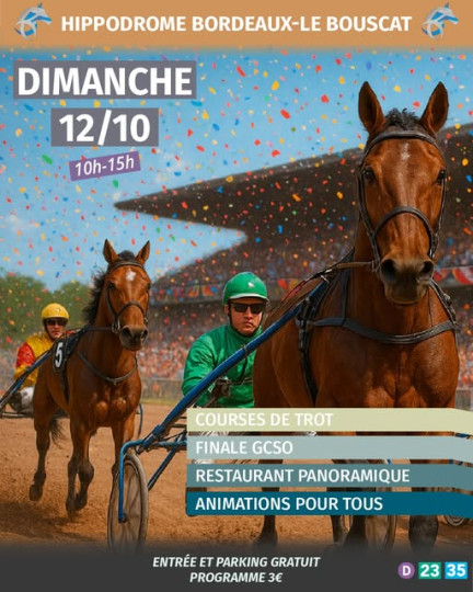 Découvrir l&rsquo;hippodrome de bordeaux le bouscat : histoire, événements et informations pratiques